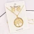 Import Promotion Korean Accessories Romantic Rose Gold Plated Tree Of Life Necklace Stainless Steel Jewelry Set from China