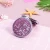 Import promotional glitter round mini small hand held mirrors folding double sided square makeup vanity mirror from China