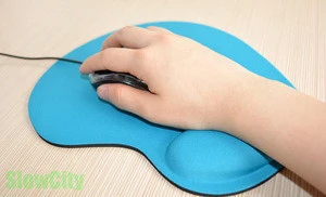 Promotional mouse pad Gel Mouse Pad With Wrist Rest