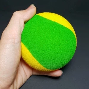 PU soft sponge foam tennis ball for tennis training