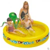 PVC inflatable spray water pool for kids, inflatable outdoor kids fun spray water splinker pool
