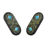 Q8 Small Size mini 2.4G Wireless Remote Controller RGB Backlit IR Learning Function Rechargeable Li-Battery Colorful Design