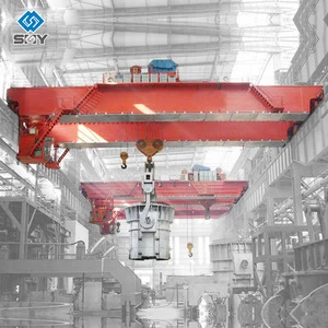 QDY/YZ Heavy Duty Foundry Overhead Crane Eot Crane For Lifting Steel Billet