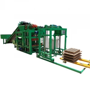 QTJ4-25 Widely concrete blocks machine automatic with conveyor belt block making machine