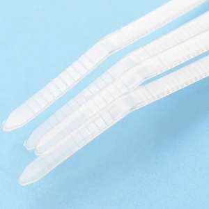 QWT cheapest factory wholesale price white black plastic wire management straps self locking nylon cable tie