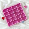 R1478 Nicole Soap Mold 20 Multi-Cavities Rectangle Silicone Soap Moulds