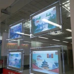 Real Estate Agent window led light pockets