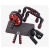 Import Red abdomen wheel set I-shaped push-up bracket sports equipment home abdomen exercise set from China