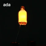 Red NE-2 neon light bulb resistor