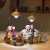 Import Resin craft couple character ornaments with creative boy girl night light from China