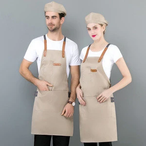 Restaurant, bar and cafe working apron customized polyester apron