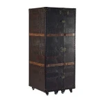 Retro living room wood PU furniture bar liquor  cabinet whisky drinks corner liquor cabinets living room cabinets