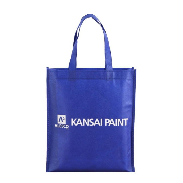 Reusable Tote Shopping Non Woven Bag With Logo Printed Promotional Shopping Bag