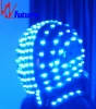 RF Remote Controlled LED robot Helmet for dancing,light up Helmet for performance