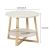 Import Round Cafe MDF Laptop Reception Wood Console Tea Coffee Dining Table from China