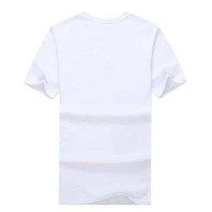 Round collar casual style logo printable man clothes 100% cotton polo t-shirt