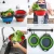 Import Round Fruit Vegetable Collapsible drain basket Silicone Rubber colander &amp; strainer from China