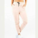 Rubber Printed Womens Tapered Fit Track Pants Gym Joggers Wholesale