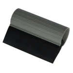 Rubber Squeegee with Tube Water Wiper Carbon Fiber Bathroom Household Cleaning Tools
