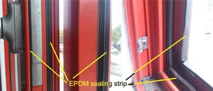 Rubber strip profile for curtain wall and windows&door