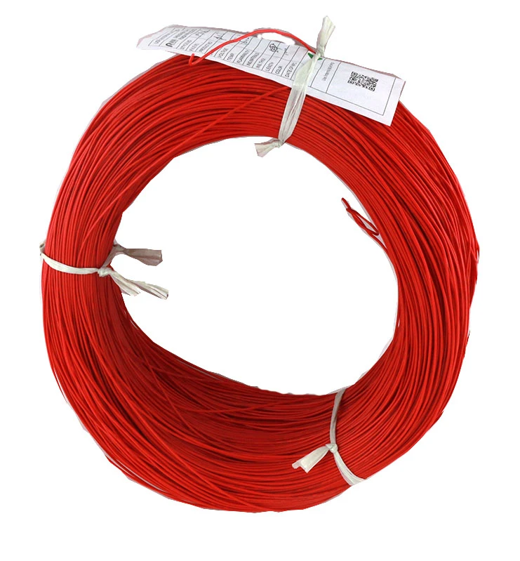 RUNQI 1007 24 gauge silicone wire flexible copper  core  PVC insulated cable