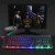 Import Russian Version Gaming RGB Keyboard Mouse Set Mechanical Feeling  RGB Keyboard and Mouse for Gamer PC Laptop from China