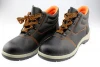 safety working shoes with low cut in brown color