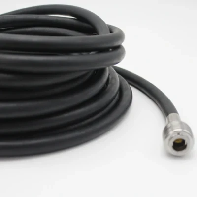 SBR Flexible Smooth Surface Rubber Air Hose with Quick Coupler