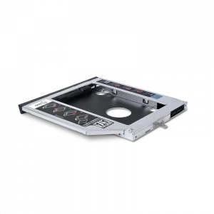 Second HDD Caddy 2nd SATA 3.0 Hard Disk Drive 2.5&quot;HDD SSD Aluminum Enclosure Case for9.5mm laptop CD DVD