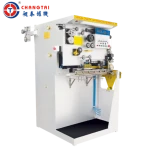 Semi-auto 1-5L tin can making machine/food tin can welder/round tin can packing equipment