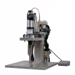 Semi Automatic Ultrasonic Mask Ear Loop Single head Spot Welder Face Mask Earloop Welding Machine