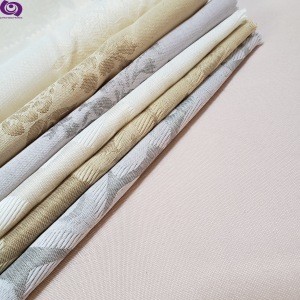 Shaoxing  manufacture jacquard woven fabric polyester metallic soft  fabric