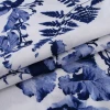 Shaoxing textile fashion floral pattern air jet looml plain stock lot rayon printed woven fabric 2019