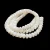 Import shell beads manufacture 4x6mm flat round shell rondelle beads for jewelry making from China