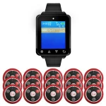 Show ward number nurse watch receiving pager