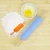 Import Silicone Rolling Pin Non stick Surface Wooden Handle Large and Children Mini Silicone Dough Rollers from China