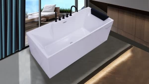 Simple Design High Quality Freestanding Acrylic Bathroom Bathtub
