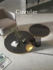 simple design living room furniture sets glass coffee table modern