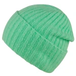 Simple Versatile Trendy Commuting Style Winter Beanie Hats Chunky Thick Wool Beanie Hat Custom Logo