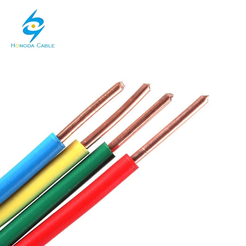 Single Core Solid or Stranded Copper Conductor PVC Insulated 2.5mm Electrical Wire