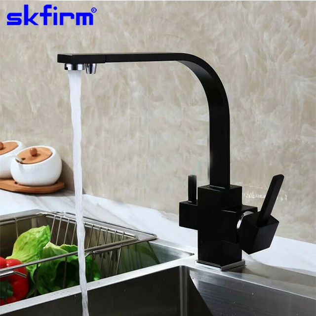 skfirm kitchenaid bathroom faucet accessories three way Hot And Cold filter water three way Faucet  torneira cozinha