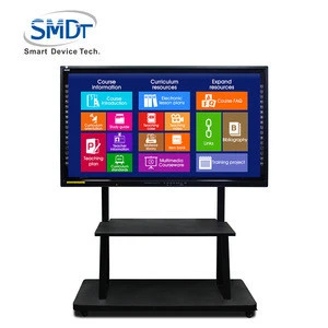 Small active mobile stand electronic interactive whiteboard 55 inch smart digital writing drawing board for sale