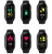 Import smart bracelet color screen wireless 5.0 2-in-1 Bluetooth headset cardiometer step blood pressure monitoring sports from China