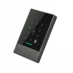 Smart Door Lock with Touchscreen , Keyless Entry Home with Your Smartphone, Blue tooth, Digital,Card (Black-Sliver)