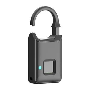 Smart Lock Fingerprint Padlock Waterproof Pad lock Combination Door Lock for luggage Backpack Bike Gym Drawer Locker Home