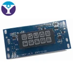 SMT factory of fr4 double-sided PCB with 1.6mm thickness 2 layer circuit board