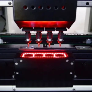 SMT Flexible Electronic Components Equipment Vertical HWGC T4 50F With 4heads and 50feeders SMD Pick and Place Machine