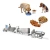 Import snack making machine, inflated, puffed food extruder from China