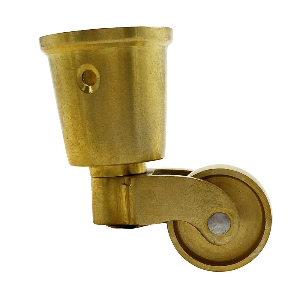 Sofas Chair Hardware Stability Casters 25mm Mini Ball Brass Caster Wheel