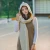 Import Soft Chunky Knitted Pullover Knit Long Loop Infinity Hood Cowl Scarf Winter Pullover Knit Infinity Scarf Beanie Hoodie Scarves from China